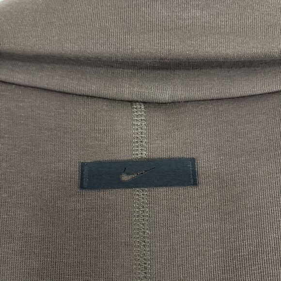 Nike Tech Fleece Reimagined Loose Fit Trench Coat FN0601-237 Brown Sz Large NWT - Picture 9 of 10